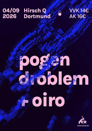 pogendroblem & oiro 4. September 2026